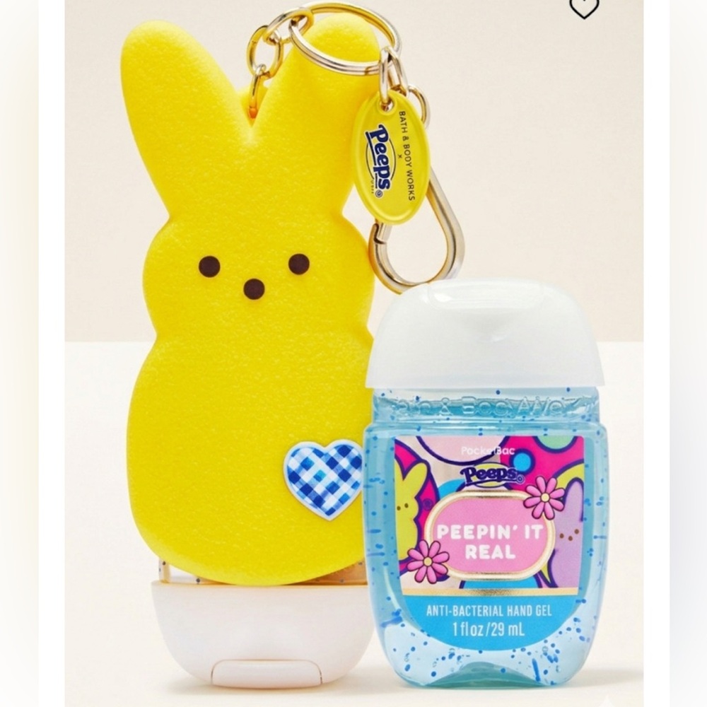 Bath & Body Works Peeps Pocketbac Holder & 1 Sanitizer 2026